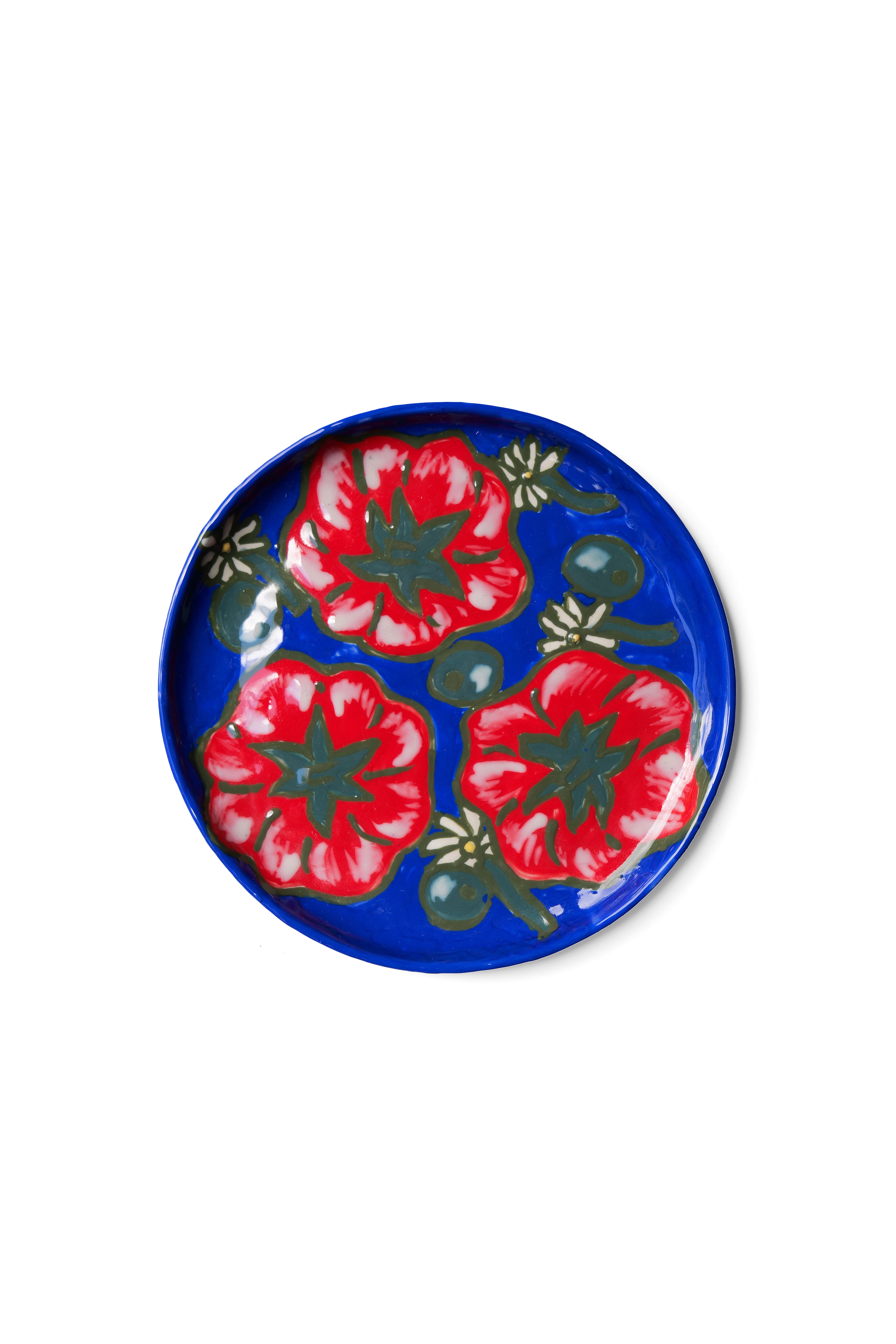 Petite Assiette Tomates Pâquerette