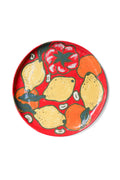 Grande Assiette Citron Clémentine Noix de Cajou